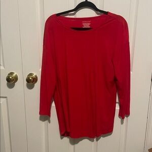 🎄Westbound Scarlet Long Sleeve Tee